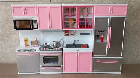 Modern Kitchen Barbie Kitchen Set | Toy kitchen set, Barbie kitchen set, Barbie kitchen