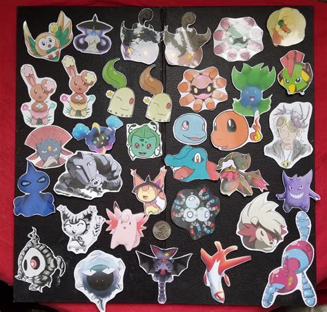 Pokemon Stickers - Etsy