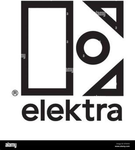 Elektra Records logo 2013 Stock Photo - Alamy