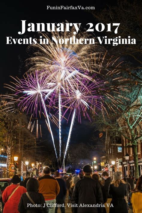 January 2017 Events in the Northern Virginia Area