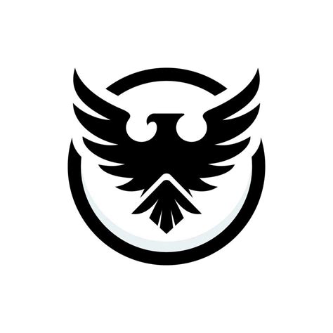 eagle logo design with wings 26513667 Vector Art at Vecteezy