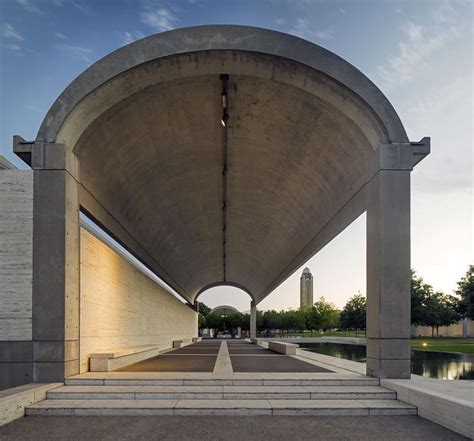 The Kimbell Art Museum's 1972 building, designed by Louis I. Kahn, is widely regarded as one of ...