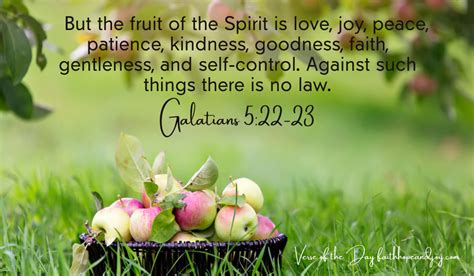 Galatians 5:22-23 What are the gifts of the Holy Spirit? - Faith, Hope & Joy