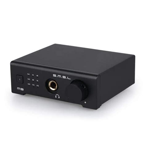 SMSL M3 USB DAC AMP Multi function Optical Coaxial Headphone Amplifier Portable USB Powered ...