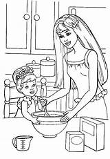 Pin By Tsvetelina On Barbie coloring  Pages Coloring sketch template