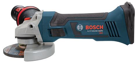 BOSCH Cordless, Angle Grinder, 4 1/2 in Wheel Diameter, 18V DC - 49WL54|GWS18V-45 - Grainger