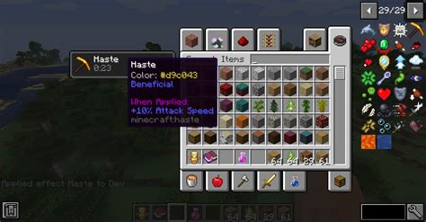 Just Enough Effect Descriptions (JEED) - Minecraft Mod