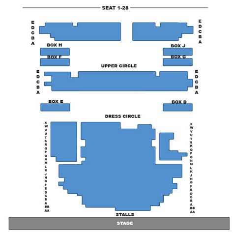 Garrick Theatre Seating Plan - London Theatre Tickets