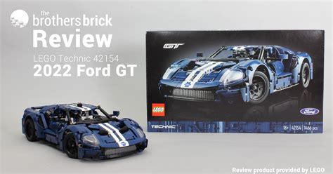 LEGO Technic 42154 2022 Ford GT - TBB Review -Social Cover - The Brothers Brick | The Brothers Brick