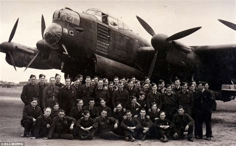 A modern day mission: Lancaster bomber crew pre...