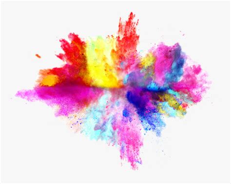 Clip Art Color Splashes - Color Splash Transparent Background, HD Png Download , Transparent Png ...