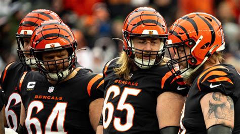 Bengals offensive line ends 2023 season ranked 26th by PFF