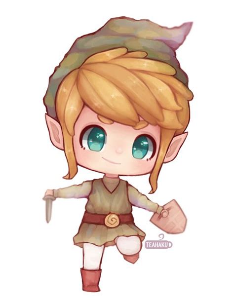 SpeedPaint - Link Chibi by Teahaku | Link chibi, Chibi, Zelda