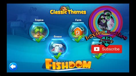 Fishdom - First World - Classic Themes - Tropica, Greece, Farm and Pirate Ship - All Decorations ...