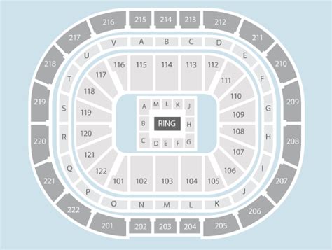 Boxing Seating Plan - Manchester Arena