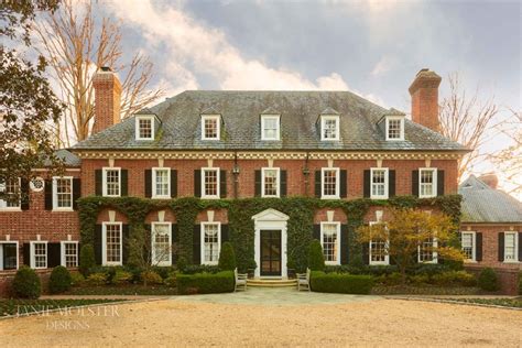 richmond virginia historic georgian home red brick black shutters - The Glam Pad