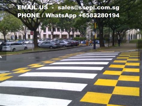 thermoplastic pavement markings | Singapore Specialized Engineering Pte ltd