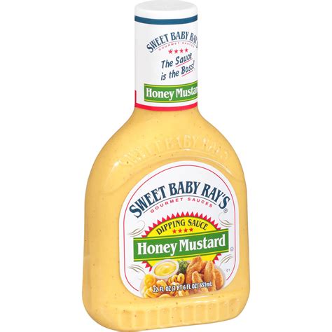 Sweet Baby Ray's Honey Mustard Dipping Sauce, 22 fl oz - Walmart.com ...