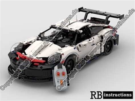 LEGO MOC-20867 Porsche 911 RSR as RC-Version (42096) (Technic 2019) | Rebrickable - Build with LEGO