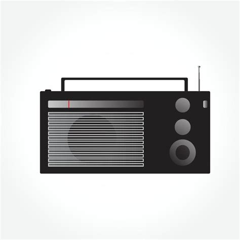 radio icon vector logo template 3354958 Vector Art at Vecteezy