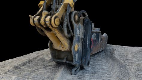 ArtStation - Gravel Excavator Hydraulic Jack Hammer | Resources