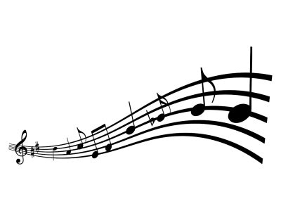 Music notes PNG transparent image download, size: 400x300px