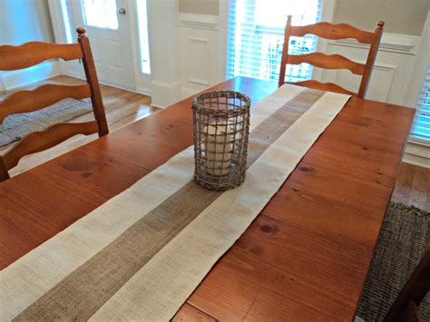 Burlap Table Runner Contemporary Burlap Table Runner Modern - Etsy