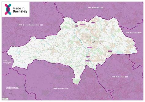 Map of UK Clinical Commissioning Groups (CCG) 2023 and Sustainability and Transformation ...