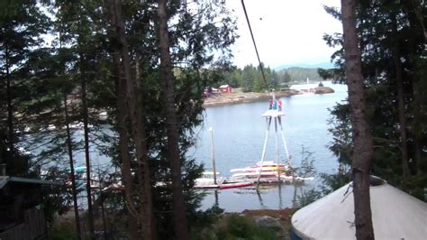 Ketchikan Alaska zip line #4 - YouTube