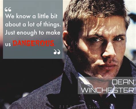 Dean Winchester Quotes - Top 10 Best - Supernatural Quotes