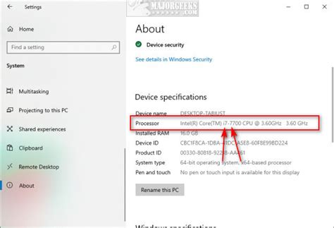 How To Check Cpu Processor - Economicsprogress5