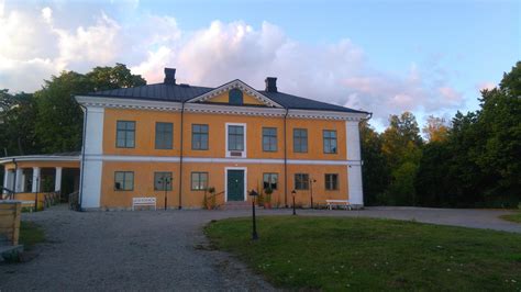 Brinkhall Manor in Turku Archipelago, Southwest Finland (built in 1793 ...