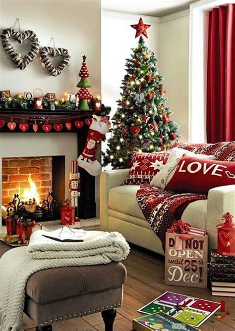 53 Wonderfully modern Christmas decorated living rooms | Beautiful ...