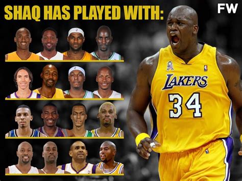 Shaquille O'Neal Has Had The Best Teammates Of Any Star In NBA History ...