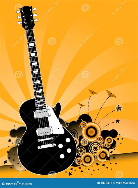 Electric Guitar Rock Music Royalty Free Stock Photography - Image: 4870437