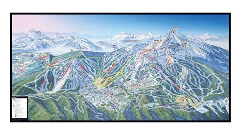 Big Sky Ski Map And Information - Free Piste Map