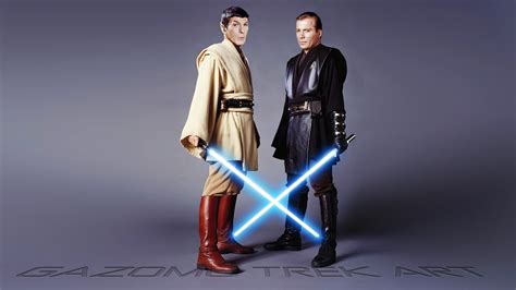 Star Wars Trek #7 Kirk and Spock by gazomg on DeviantArt