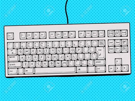 How To Draw A Computer Keyboard - Konrad zuse is credited for building the first computer in the ...