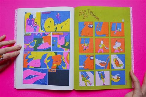 Baptiste Virot's dizzy and disorientating new comic, Delirium | Art zine, Graphic design ...