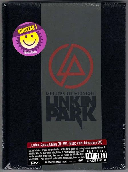 Linkin Park – Minutes To Midnight (2007, Black & Grey, Box Set) - Discogs