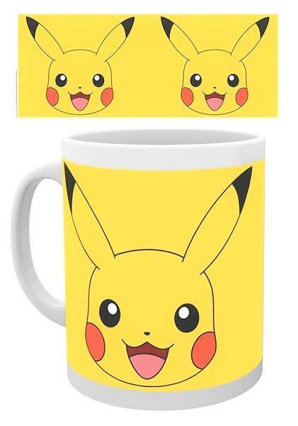 Pokémon beker Pikachu face - collectura