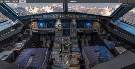 Download A320 Cockpit Wallpaper - Airbus A320 Cockpit 360 View On Itl.cat