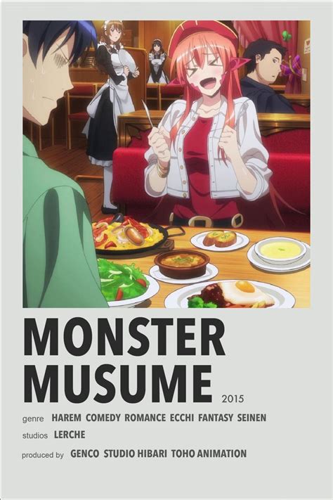 Monster Musume | Anime films, Anime reccomendations, Anime printables