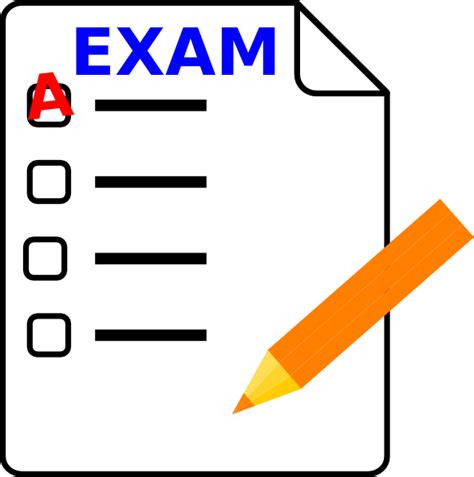 Exam Paper Clip Art Clipart Paper Test Clip Art Exam - vrogue.co