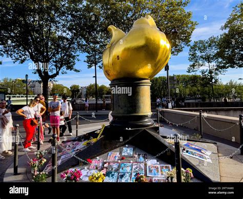 Princess Diana Memorial at Alma Tunnel in Paris - CITY OF PARIS, FRANCE - SEPTEMBER 4. 2023 ...