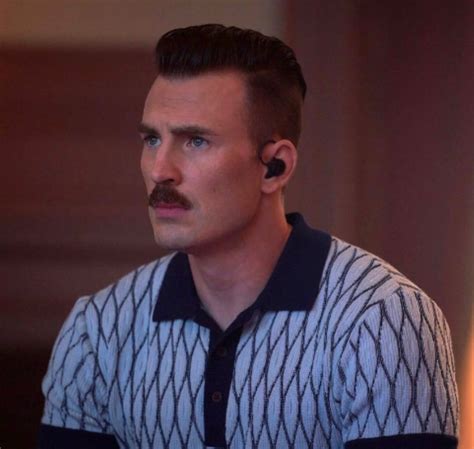 What is the secret behind Chris Evans' Mustache?