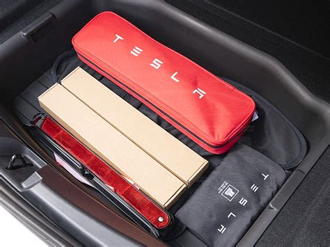 Tesla Model 3 Custom Fit Trunk Organizer (Upper + Lower Set ...