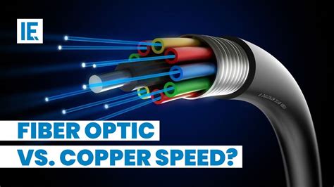 What makes fiber optic faster than copper? - YouTube