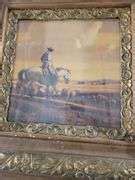Cowboy western picture - Advantage Auction