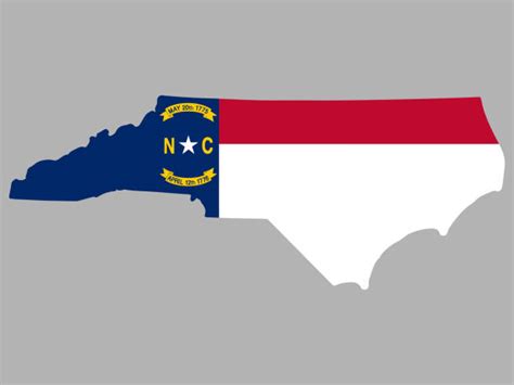 State Flag Of North Carolina Illustrations, Royalty-Free Vector ...